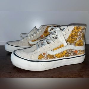 Vans Hi Top Trippy Floral